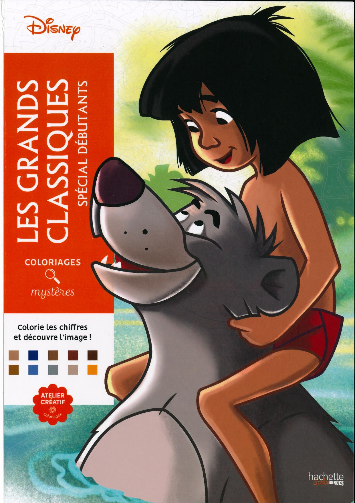 Coloriages Mystères - Les grand classiques (spécial débutant)