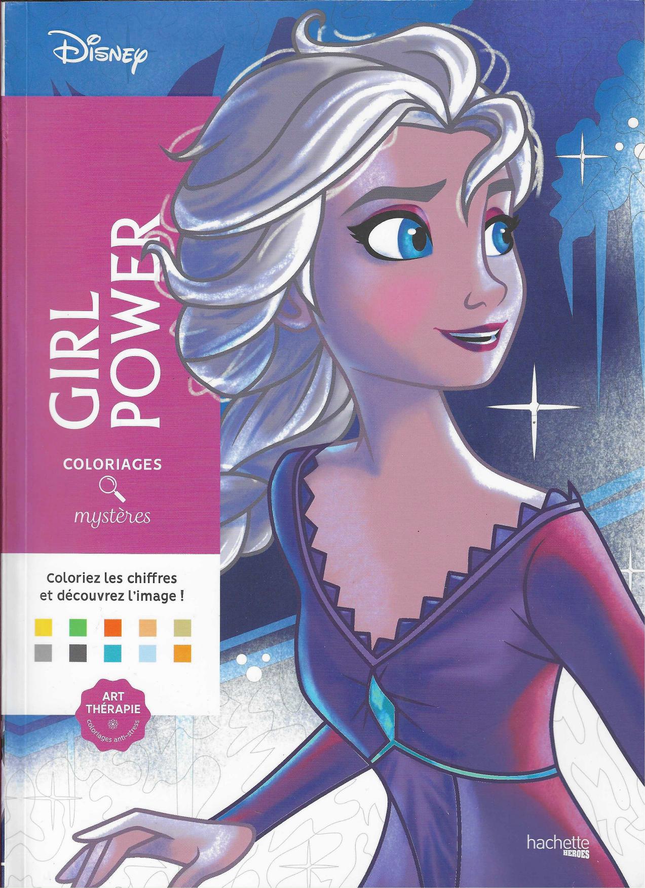 Coloriage Mystères - Girl power